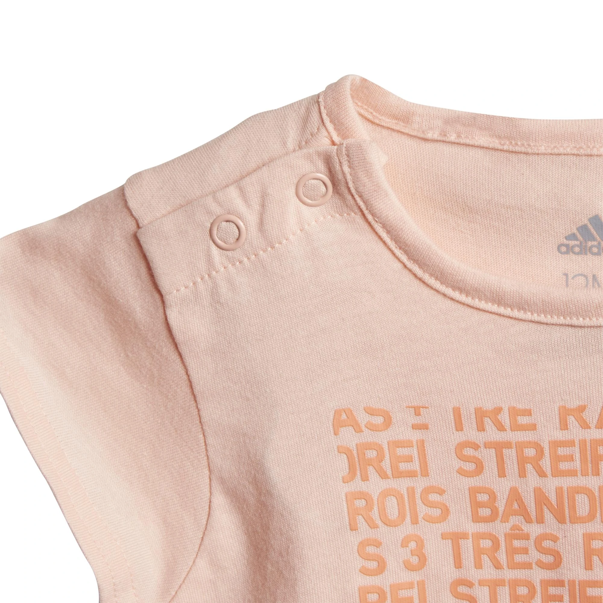 Adidas Sportinis Kostiumėlis Vaikams I MM Tight Set Coral Juodas DJ1566