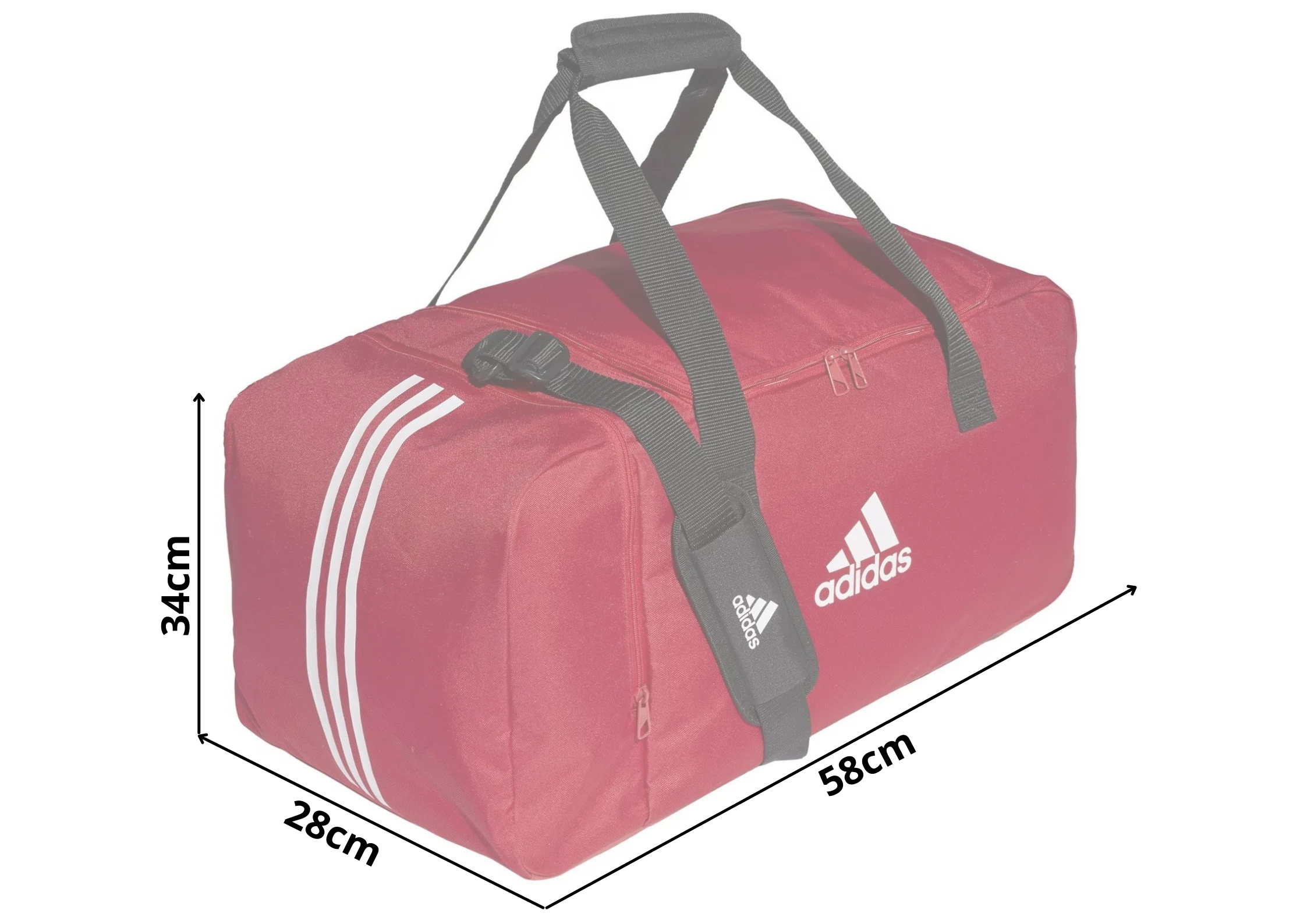 Adidas Sportinis Krepšys Tiro Du M Raudona DU1987