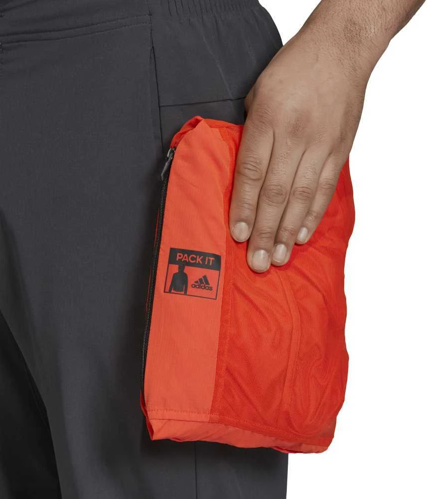 Adidas Striukė Agrav Wd Jkt Actora Oranžinis