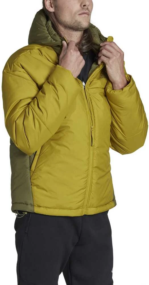 Adidas Striukė Bsc 3s Puffy Hj Žalias Geltona HG8753