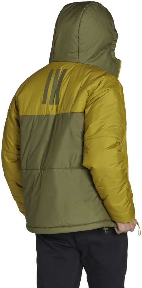 Adidas Striukė Bsc 3s Puffy Hj Žalias Geltona HG8753