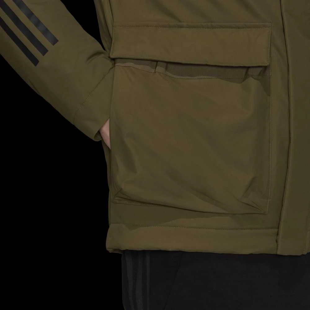 Adidas Striukė Vyrams Hooded Jacket Žalias GT1691