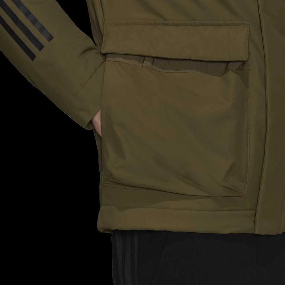 Adidas Striukė Vyrams Hooded Jacket Žalias GT1691