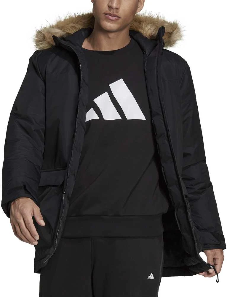 Adidas Striukė Vyrams Hooded Parka Juodas GT1699
