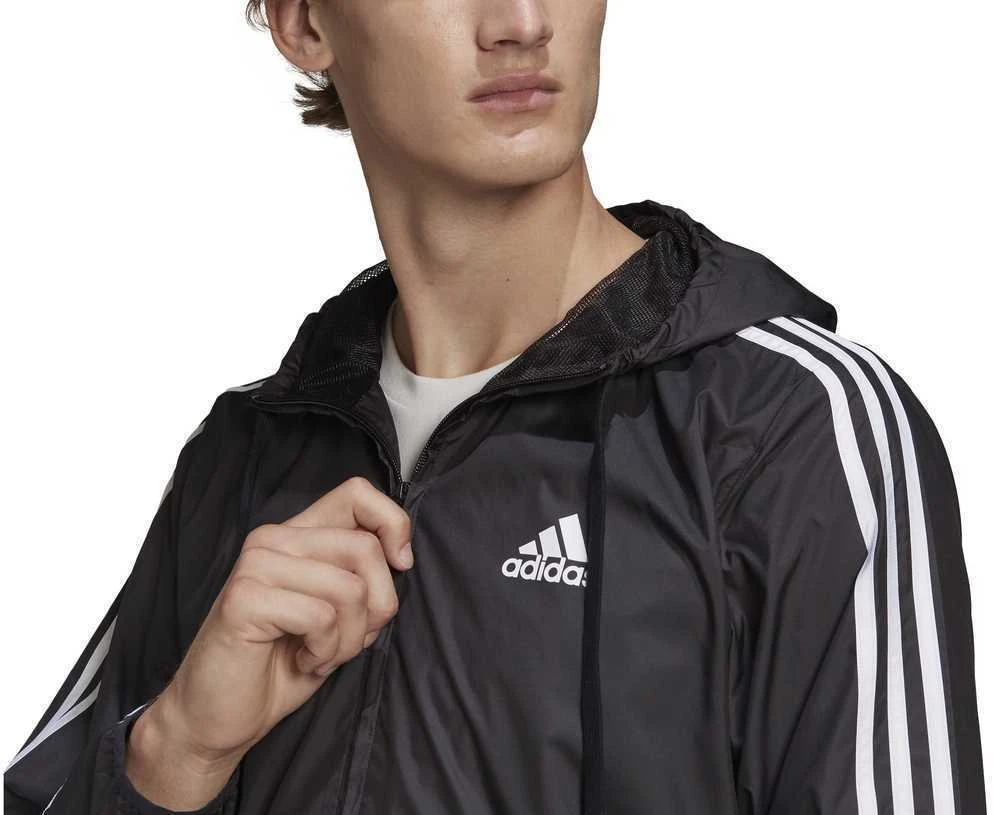 Adidas Striukė Vyrams M 3s Wv Wb Juodas GK9026