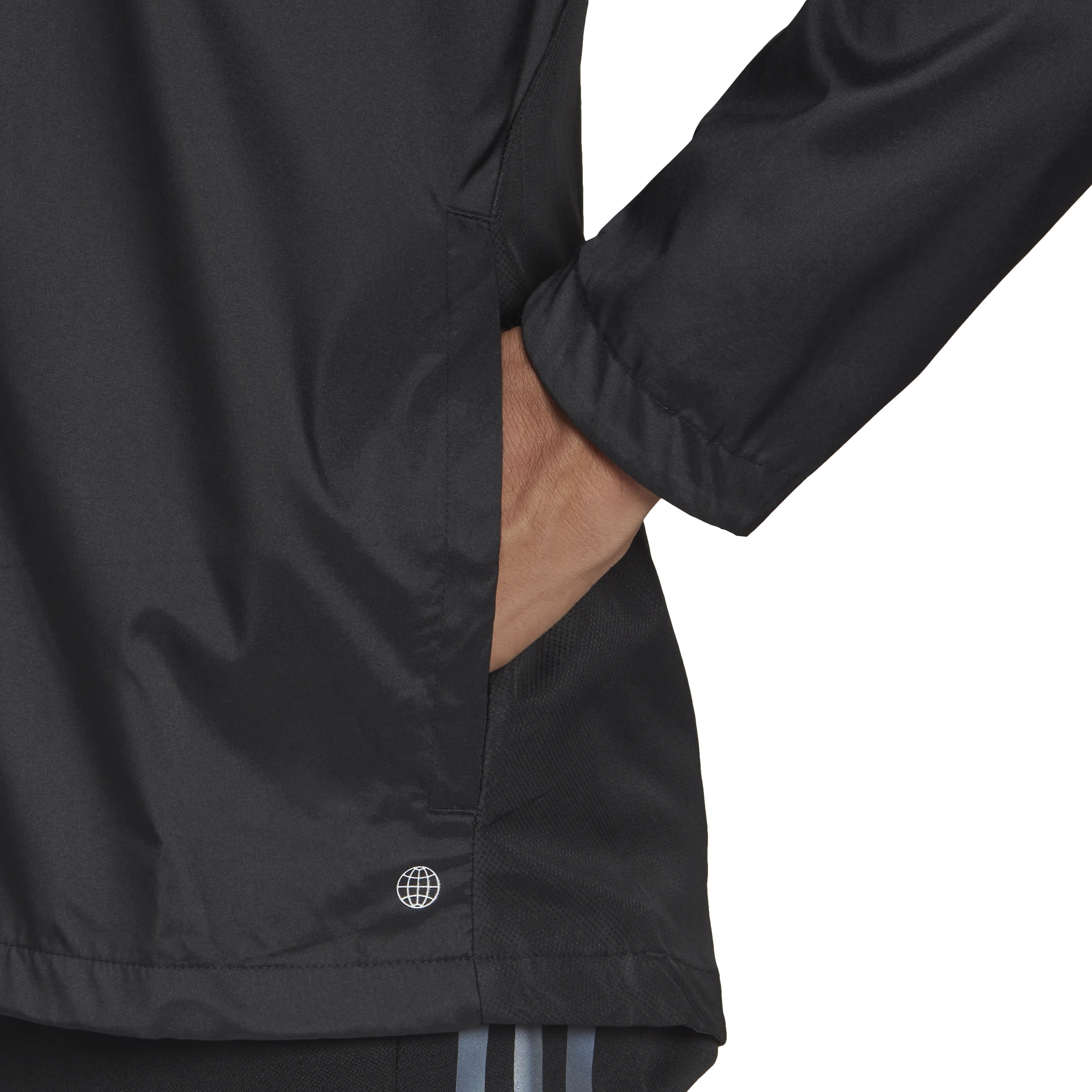 Adidas Striukė Vyrams Own The Run Jacket Juodas H58592
