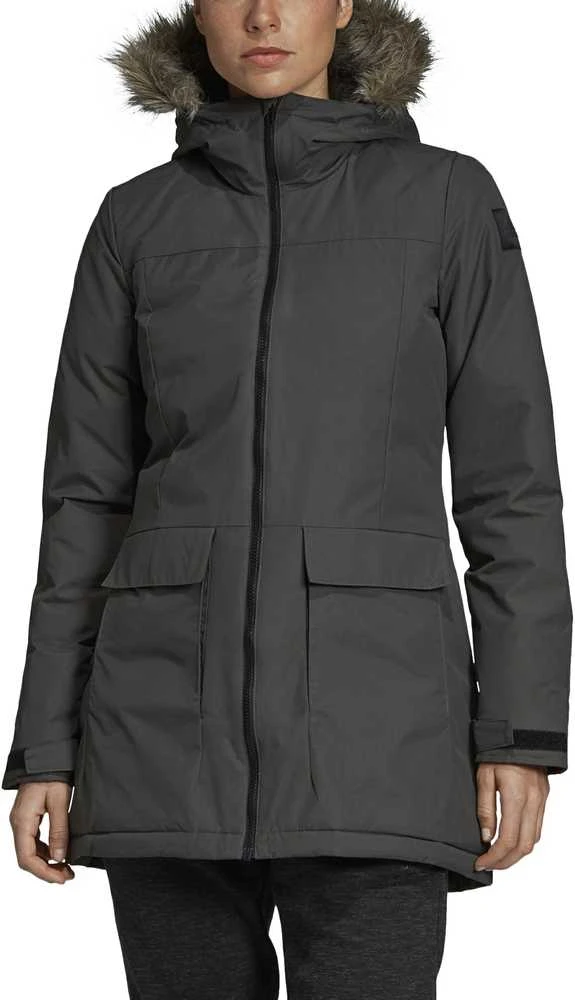 Adidas Striukė W Xploric Parka Pilkas