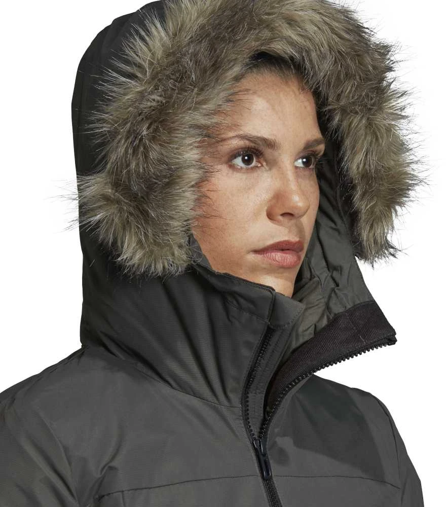 Adidas Striukė W Xploric Parka Pilkas