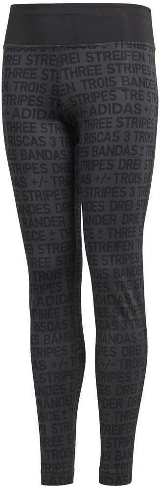 Adidas Tamprės Paaugliams YG TR Brand Tights Juodas DJ1089