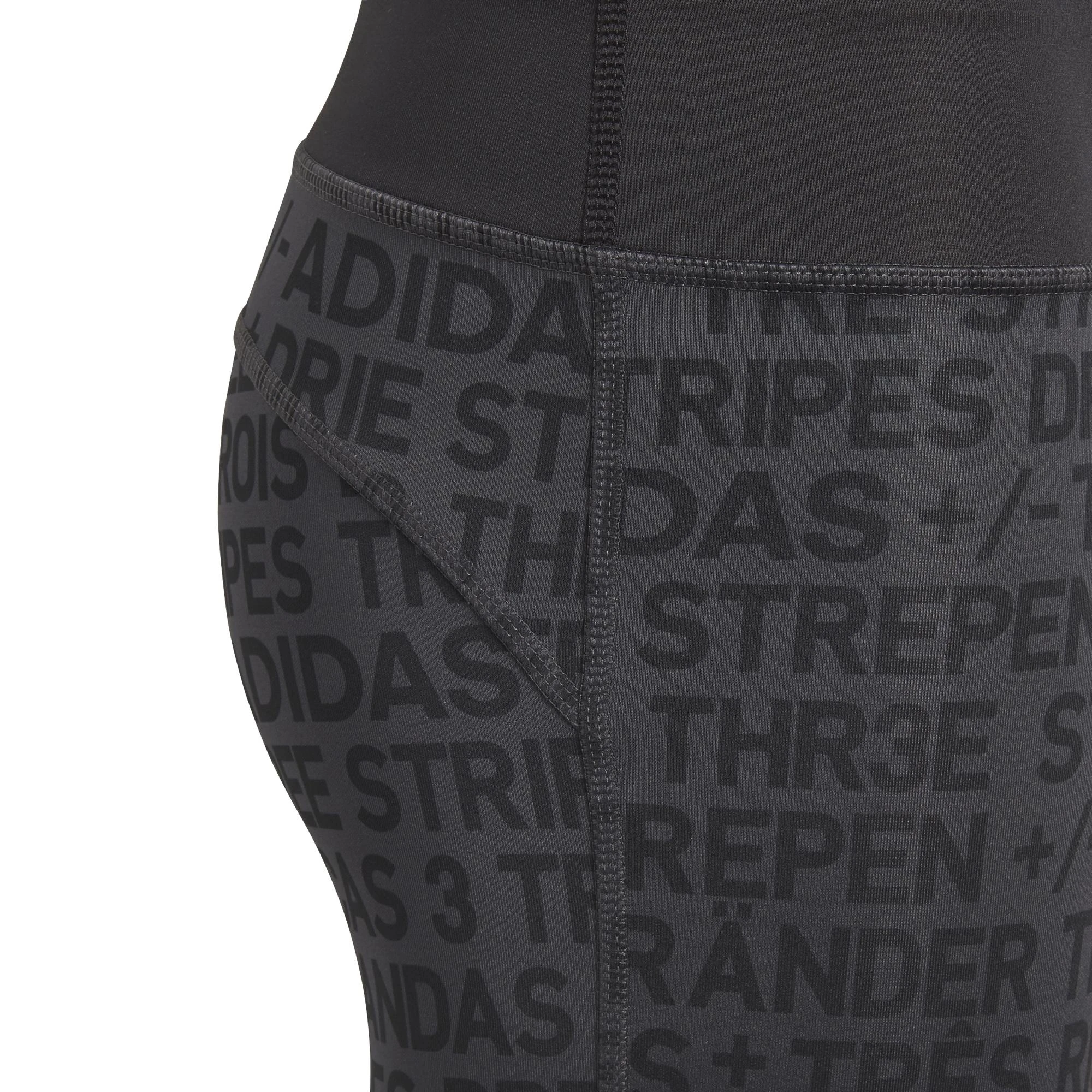 Adidas Tamprės Paaugliams YG TR Brand Tights Juodas DJ1089