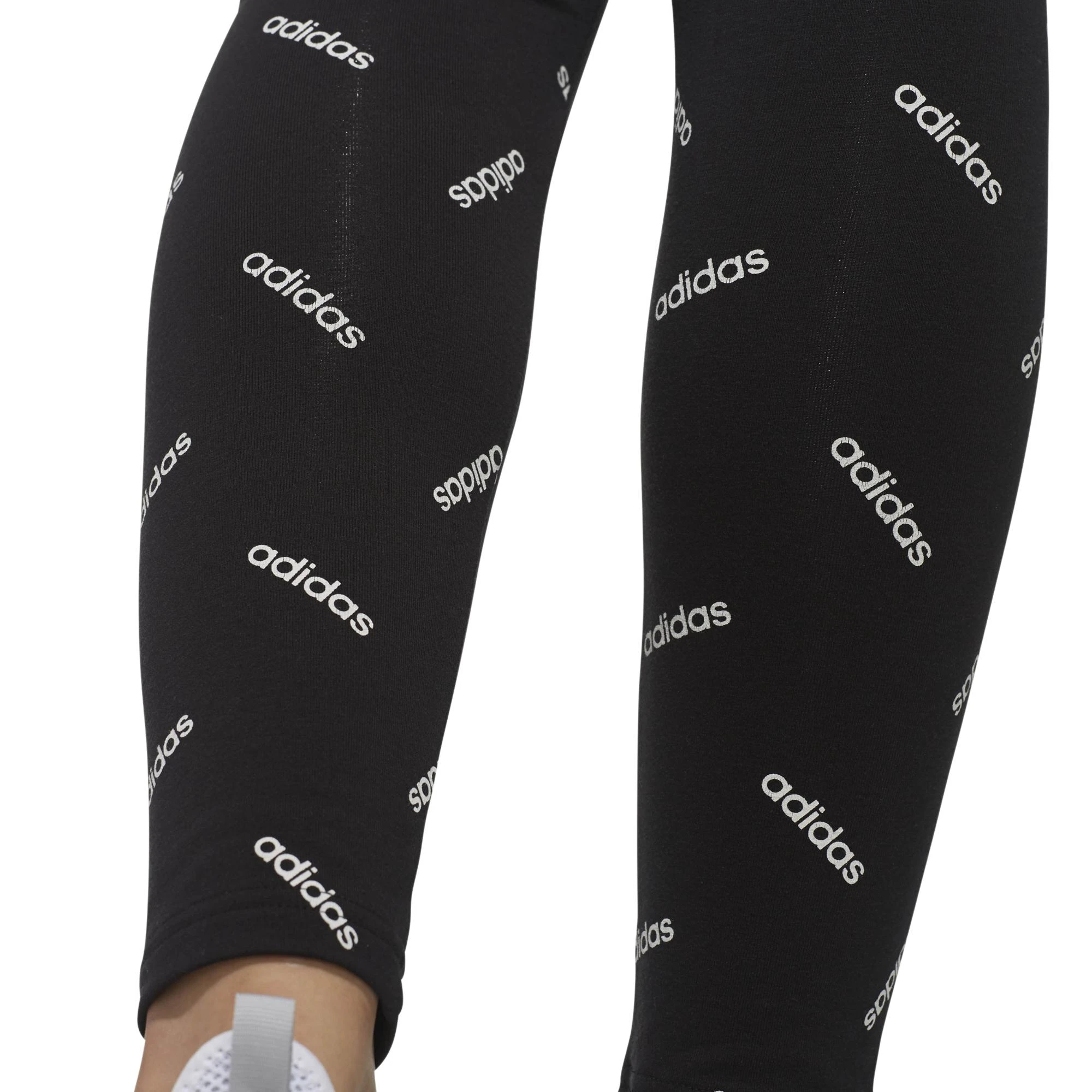 Adidas Tamprės Moterims W Aop Tights Juodas DW8021