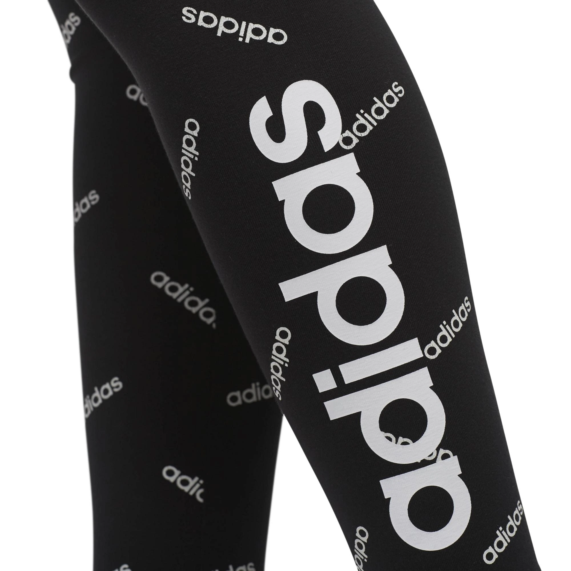 Adidas Tamprės Moterims W Aop Tights Juodas DW8021