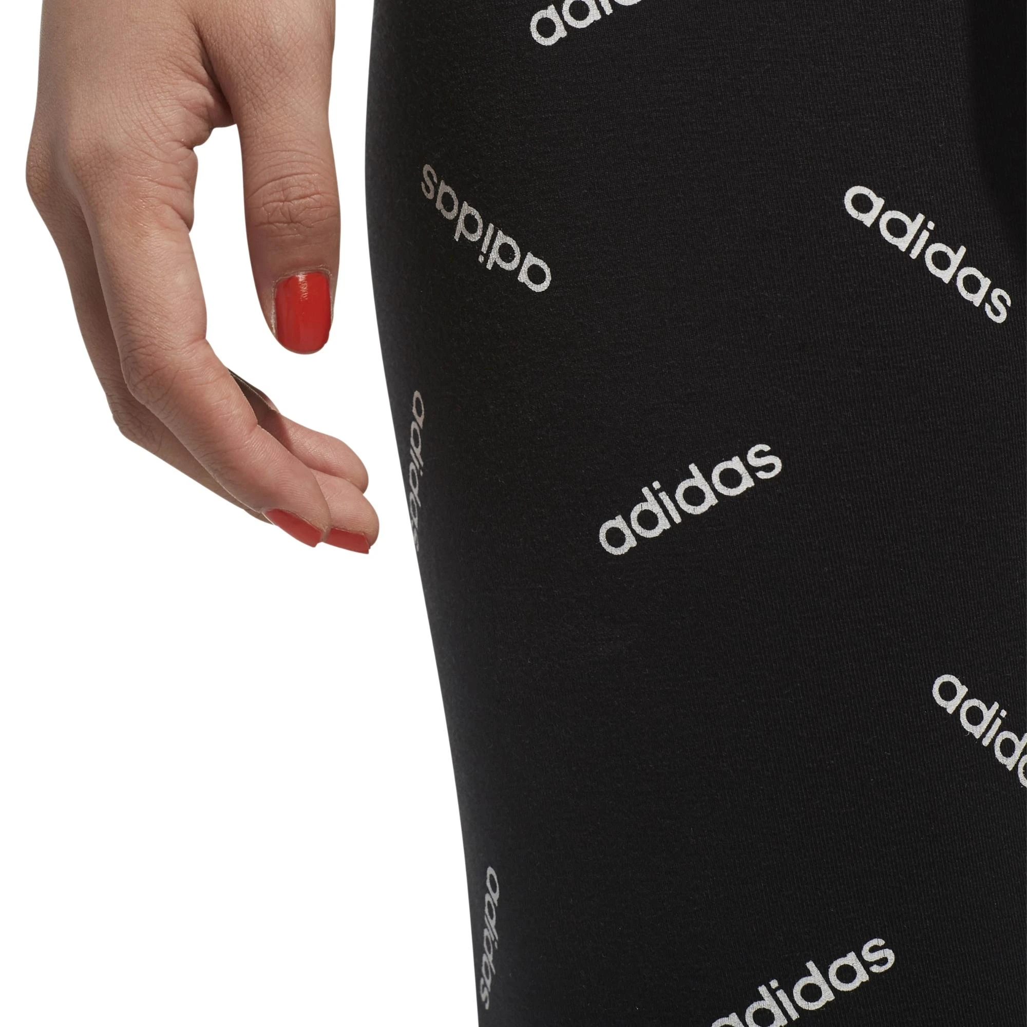 Adidas Tamprės Moterims W Aop Tights Juodas DW8021