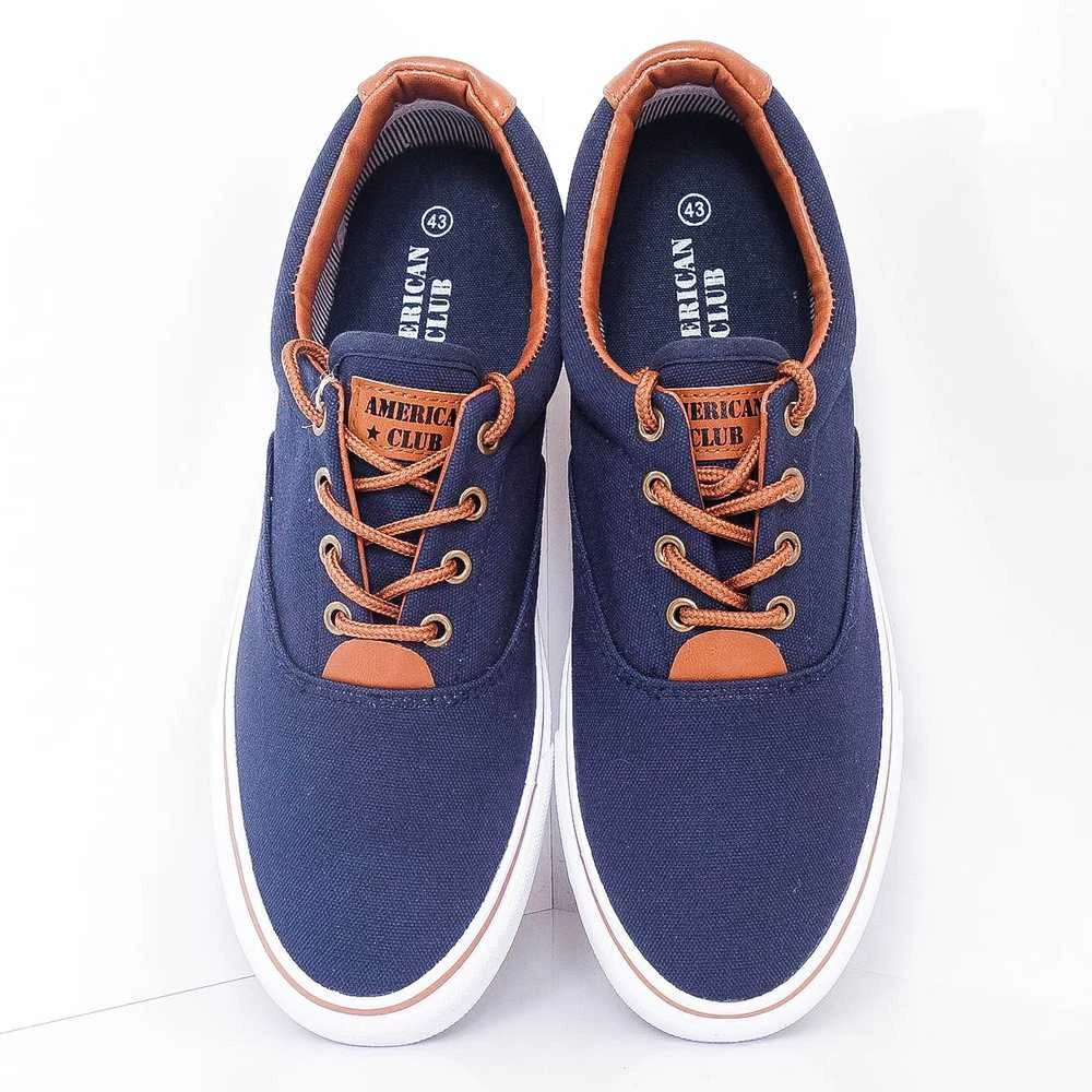 American Club Avalynė Vyrams Navy LH18/22/DK NAVY-28/Baltas