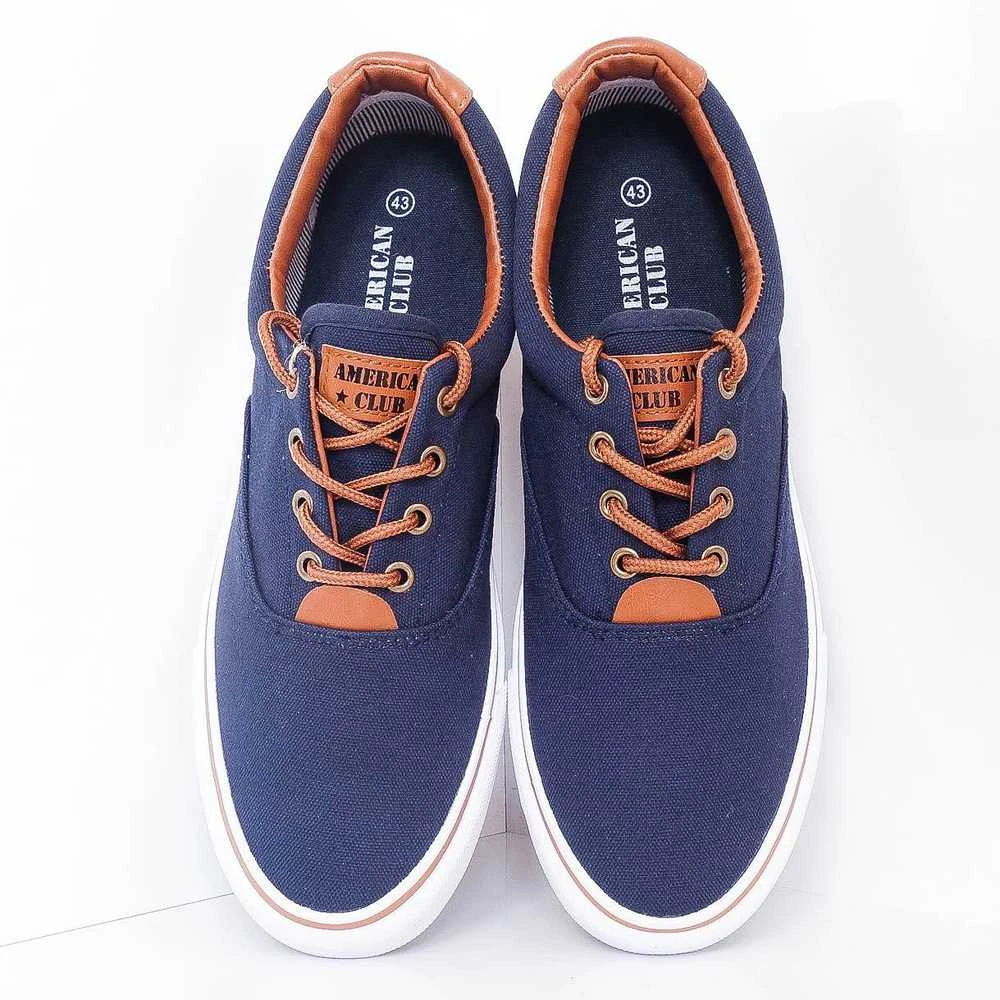 American Club Avalynė Vyrams Navy LH18/22/DK NAVY-28/Baltas