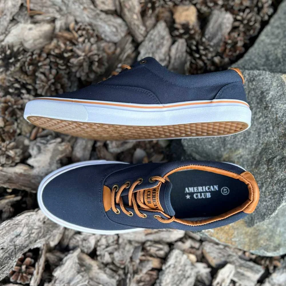 American Club Avalynė Vyrams Navy LH18/22/DK NAVY-28/Baltas