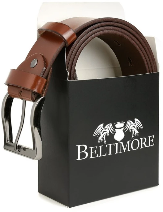 Beltimore Odinis Diržas Vyrams Brown E03/BROWN