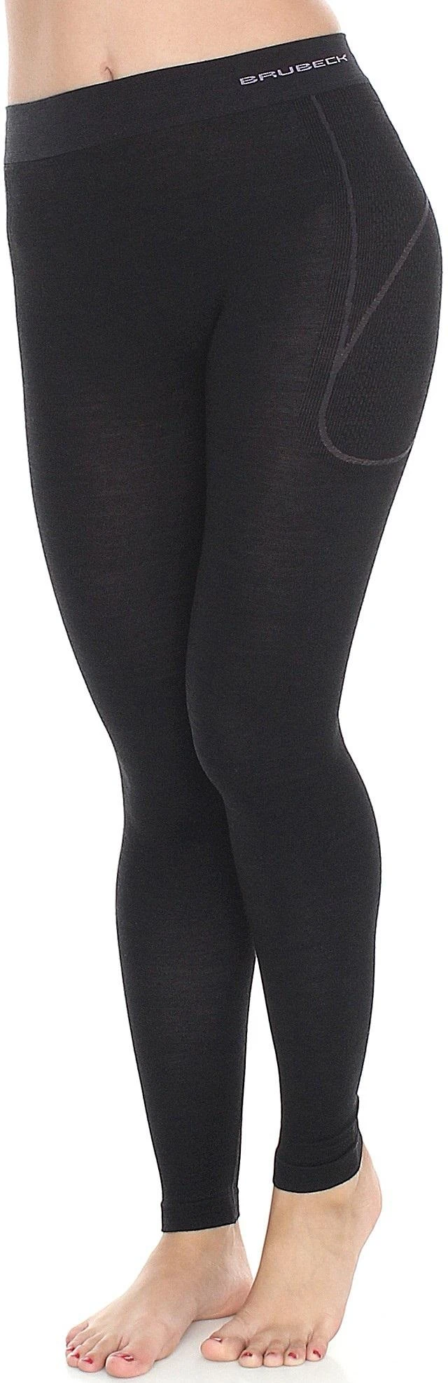 Brubeck Kelnės Moterims Active Wool Juodas LE11700