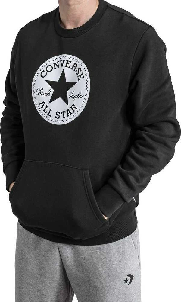 Converse Džemperis Chuck Patch Graphic Crew VGH Juodas