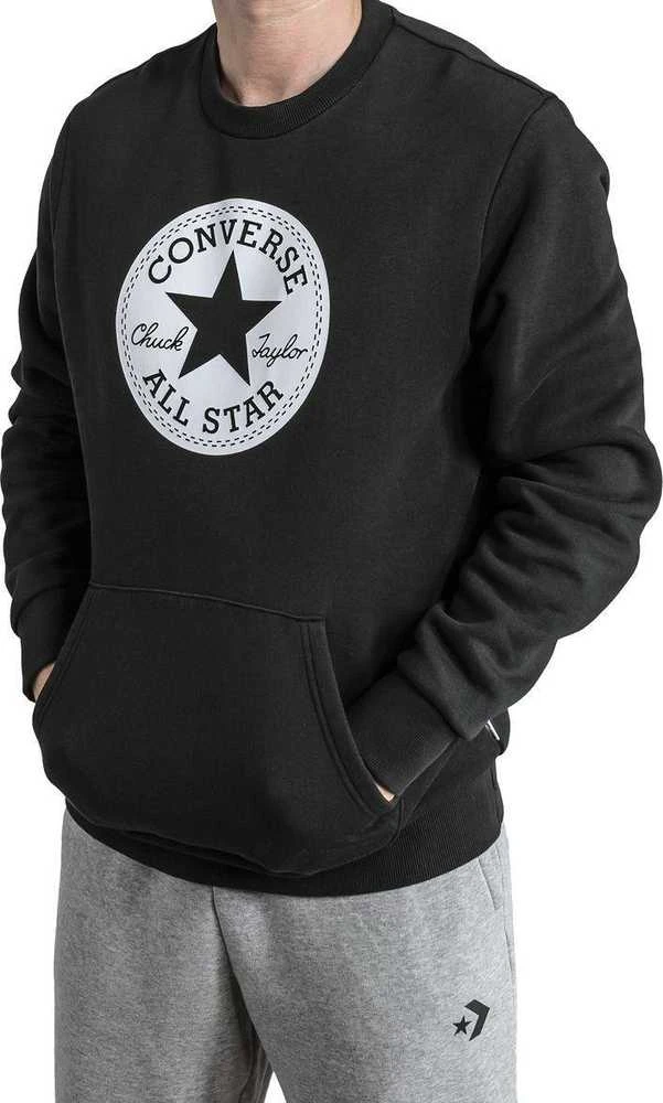 Converse Džemperis Chuck Patch Graphic Crew VGH Juodas