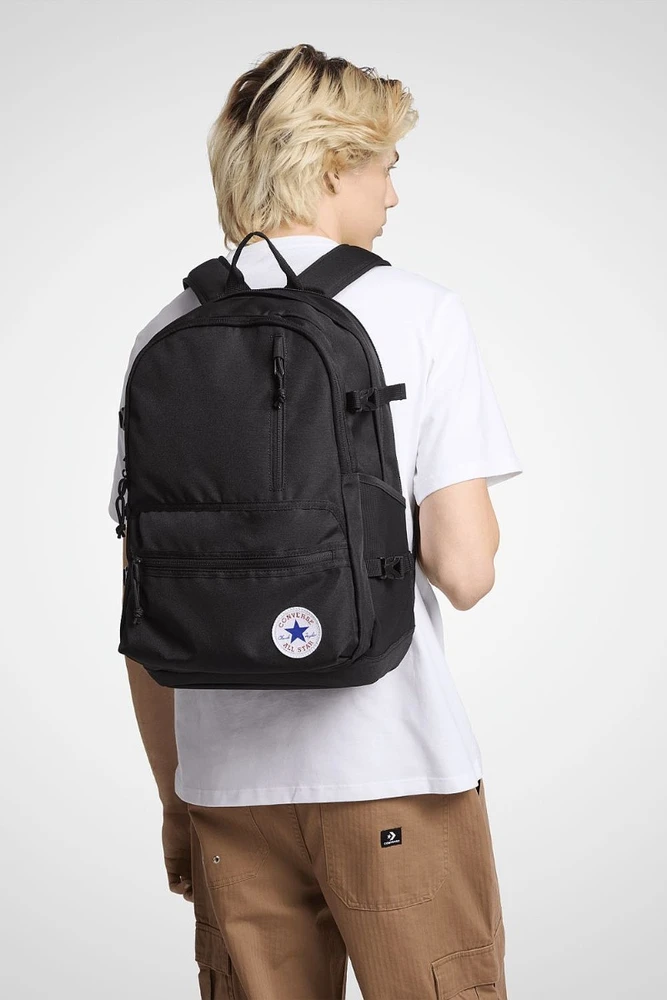 Converse Kuprinė Cam Straight Edge Backpack Juodas MA5672 023