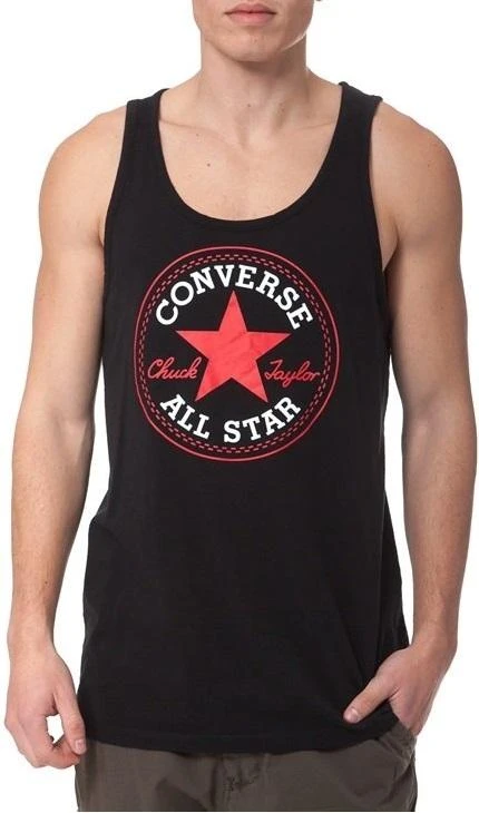 Converse Marškinėliai Core CP Tank Juodas 10006142 001