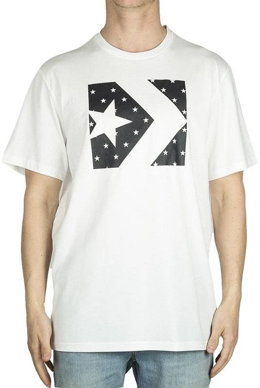 Converse Marškinėliai Star Fill Chevron Tee Baltas 10005885 102
