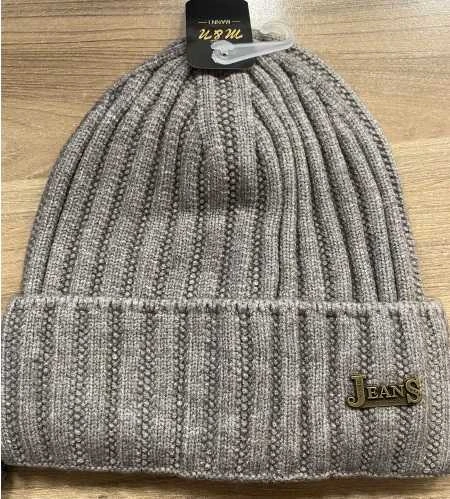 Denim House Kepurė rusvai gelsvas M-8001/BEIGE