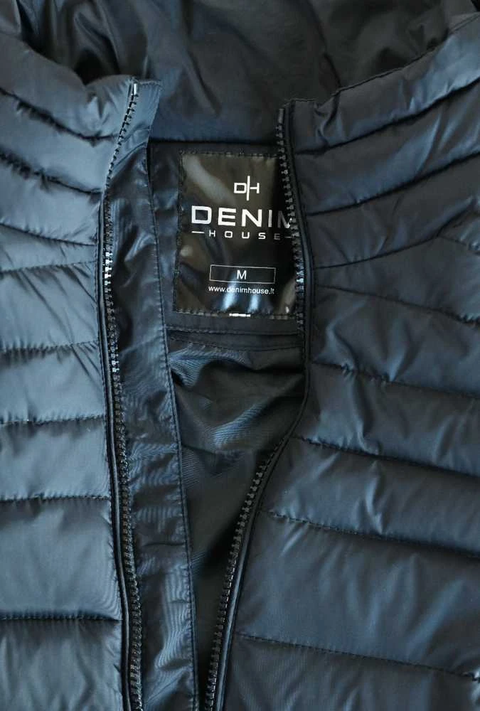 Denim House Liemenė Vyrams Juodas DENIM5065-392
