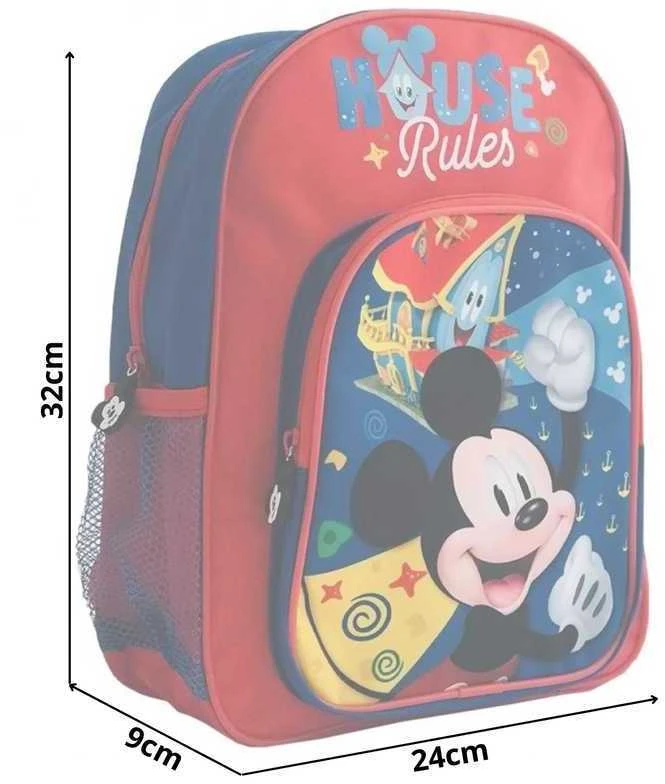 Disney Kuprinė Vaikams House Rules Raudona 21412201 45