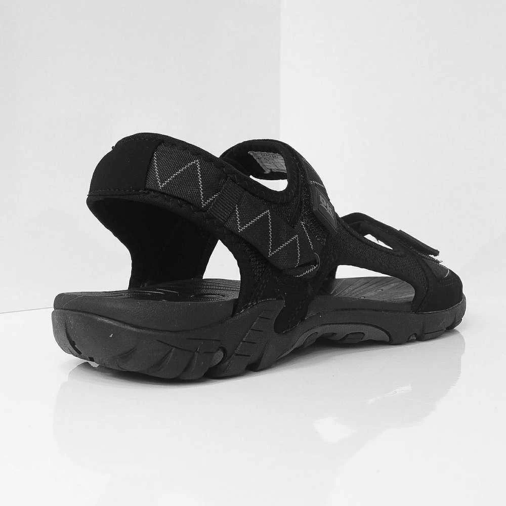 DK Sandalai Vyrams Skaro Juodas S9507/BLK/Pilkas