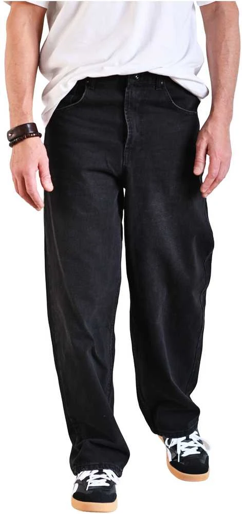 Džinsai i8 Denim Vyrams Juodas 80290/R0002-Juodas