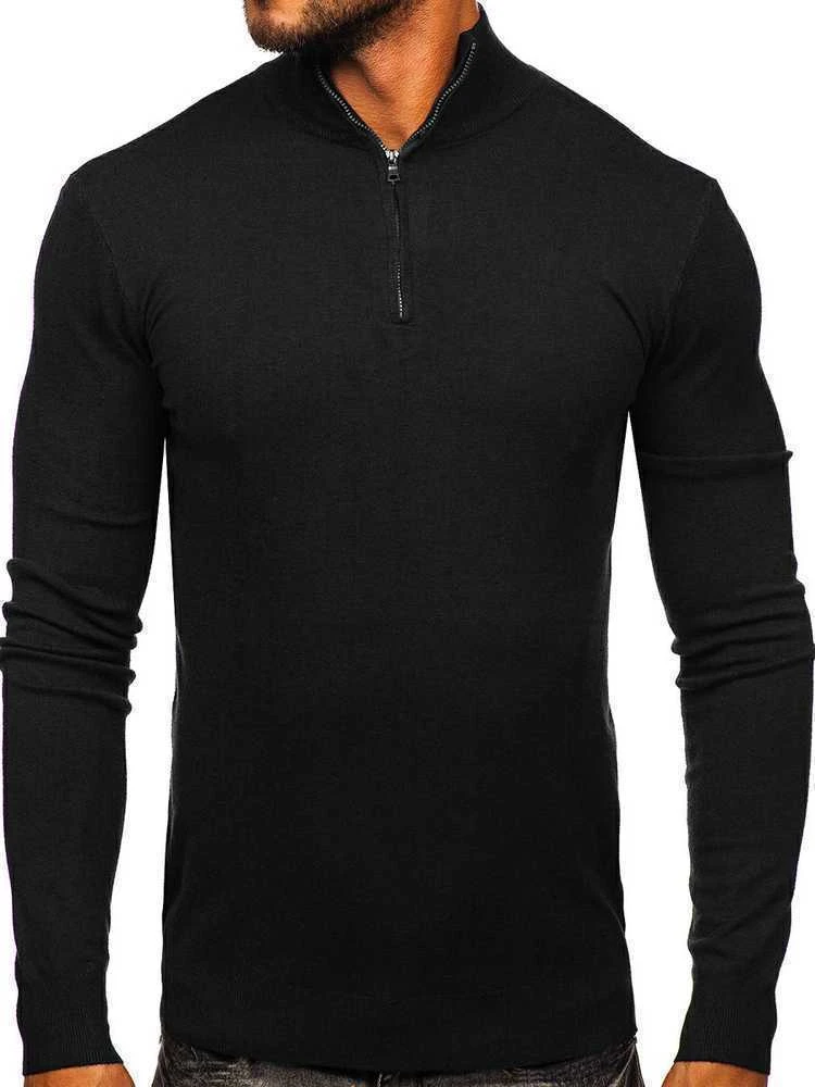 New Boy Golfas Vyrams Juodas MM6007-4
