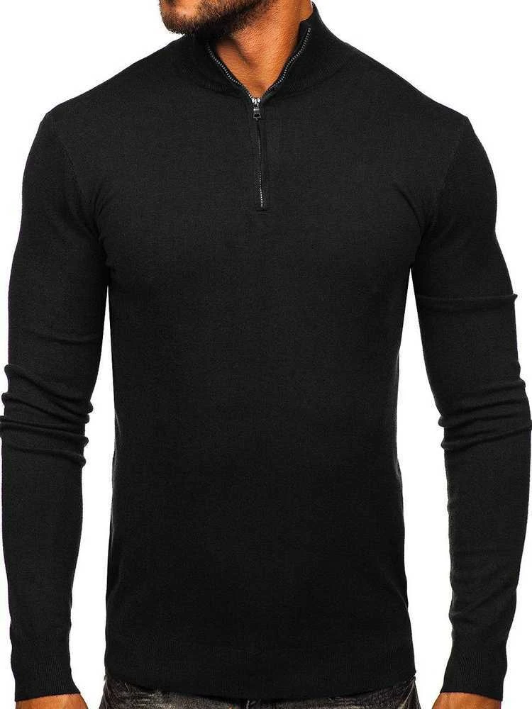 New Boy Golfas Vyrams Juodas MM6007-4