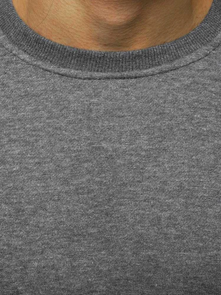 J.Style Džemperis Vyrams Fleece Dark Pilkas 68B2001-5