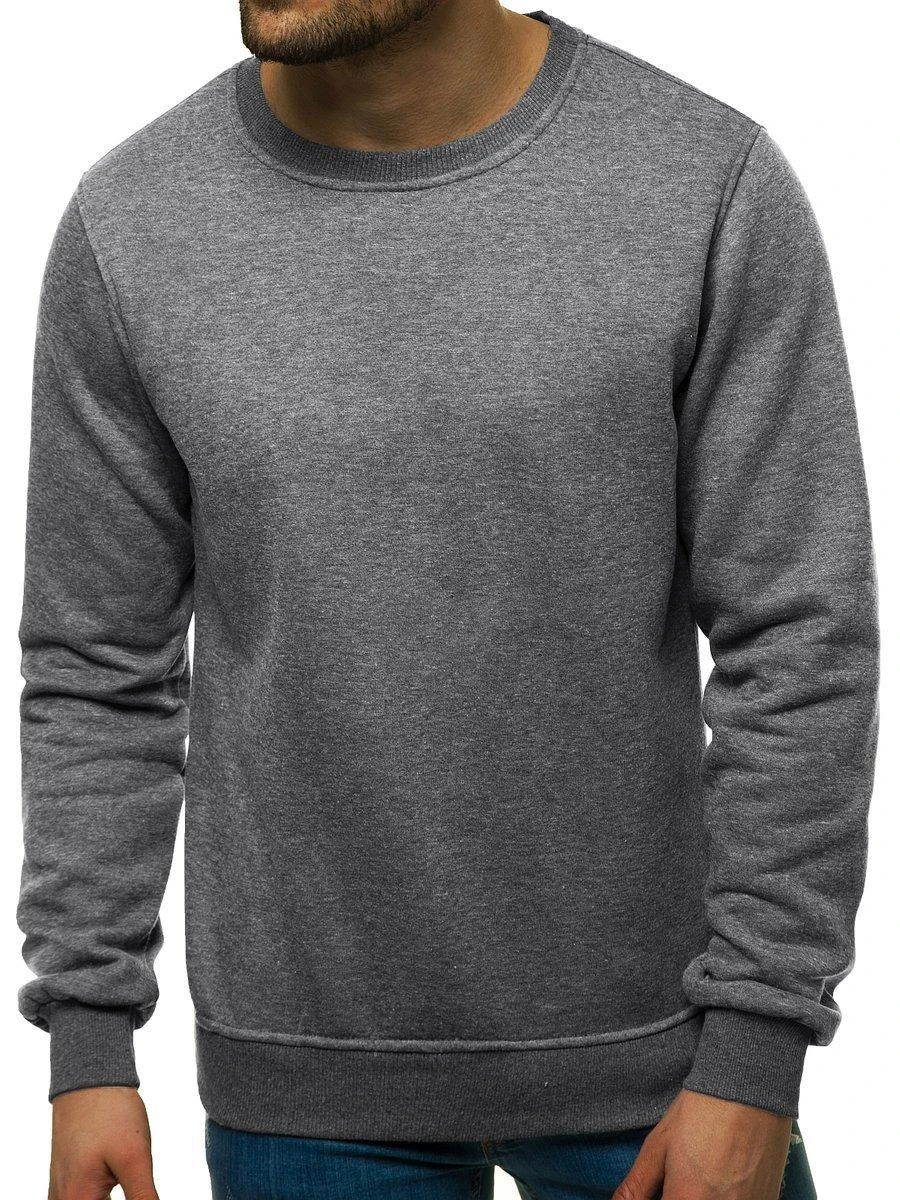 J.Style Džemperis Vyrams Fleece Dark Pilkas 68B2001-5