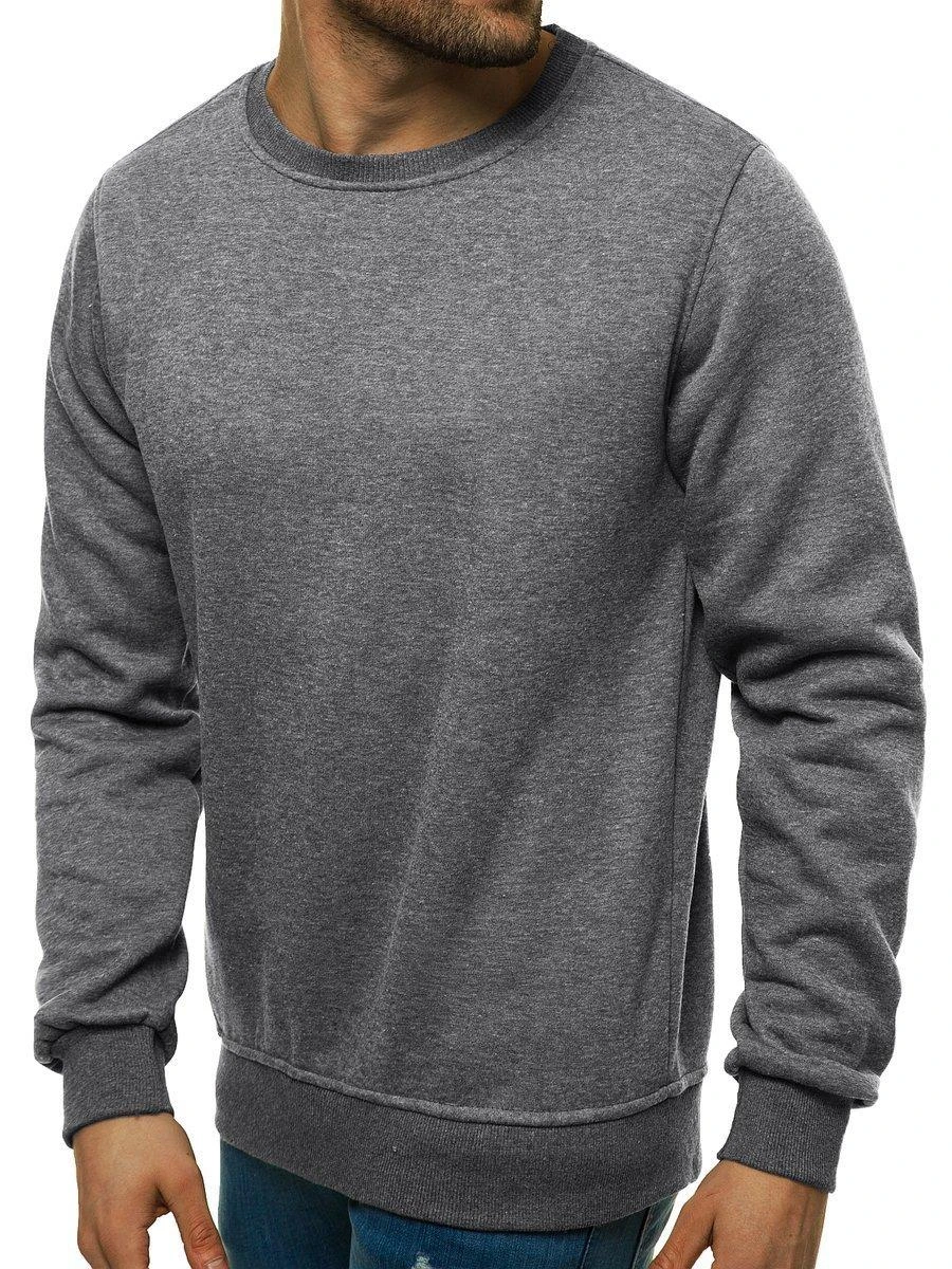 J.Style Džemperis Vyrams Fleece Dark Pilkas 68B2001-5