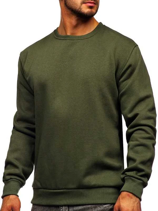 J.Style Džemperis Vyrams Fleece Khaki 2001-29