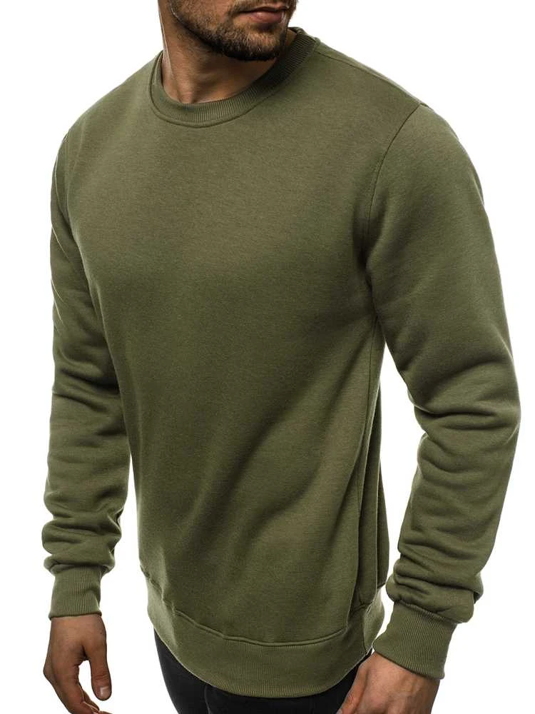J.Style Džemperis Vyrams Fleece Khaki 2001-29