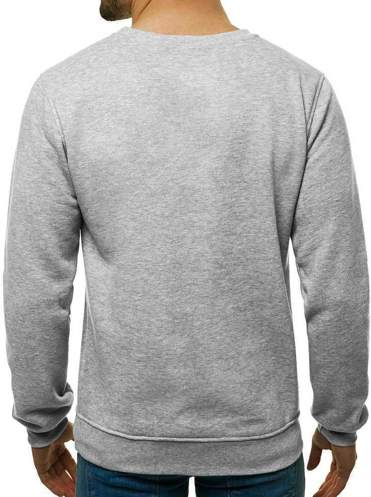 J.Style Džemperis Vyrams Fleece Light Pilkas 68B2001-2