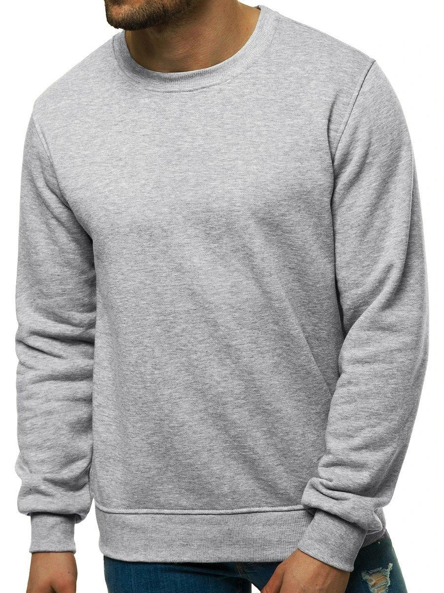 J.Style Džemperis Vyrams Fleece Light Pilkas 68B2001-2