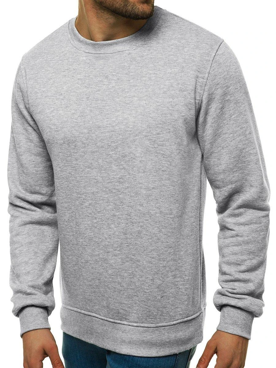 J.Style Džemperis Vyrams Fleece Light Pilkas 68B2001-2