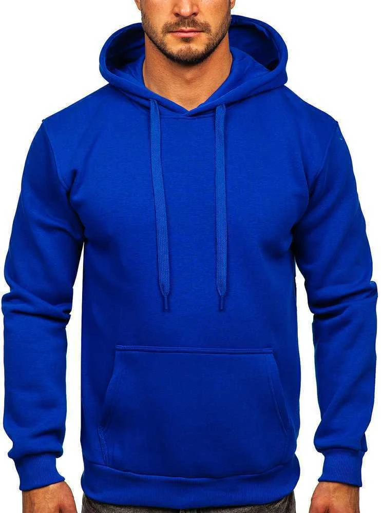 J.Style Džemperis Vyrams Fleece Mėlyna 68B2009-17
