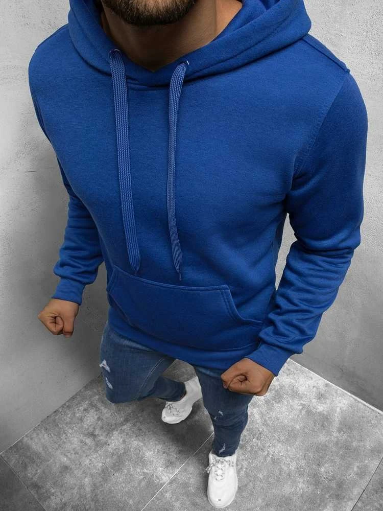 J.Style Džemperis Vyrams Fleece Mėlyna 68B2009-17