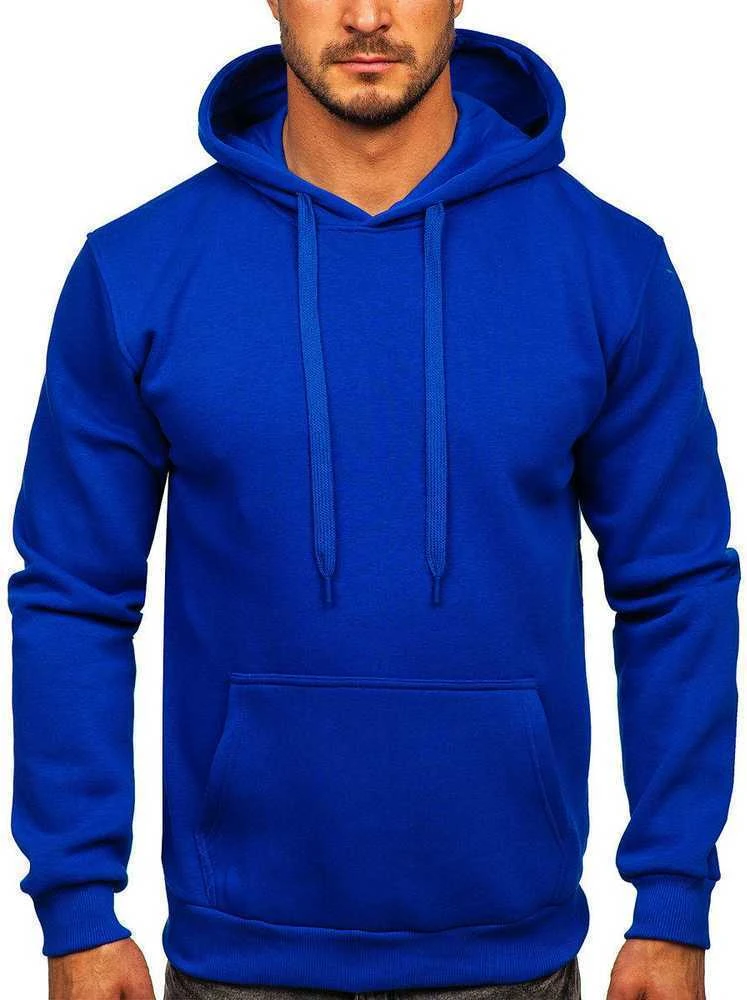J.Style Džemperis Vyrams Fleece Mėlyna 68B2009-17