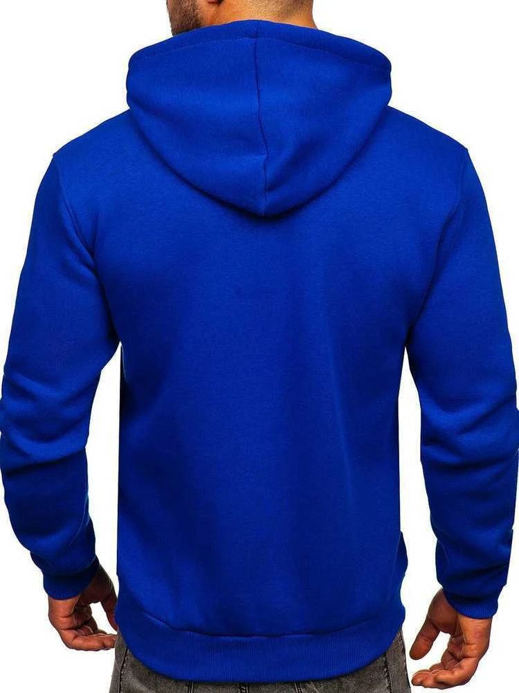 J.Style Džemperis Vyrams Fleece Mėlyna 68B2009-17