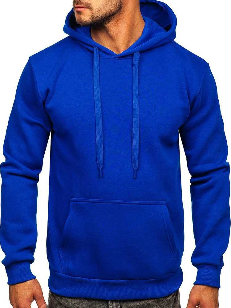 J.Style Džemperis Vyrams Fleece Mėlyna 68B2009-17
