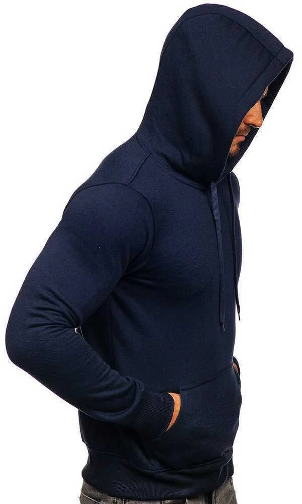 J.Style Džemperis Vyrams Fleece Mėlyna 68B2009-25