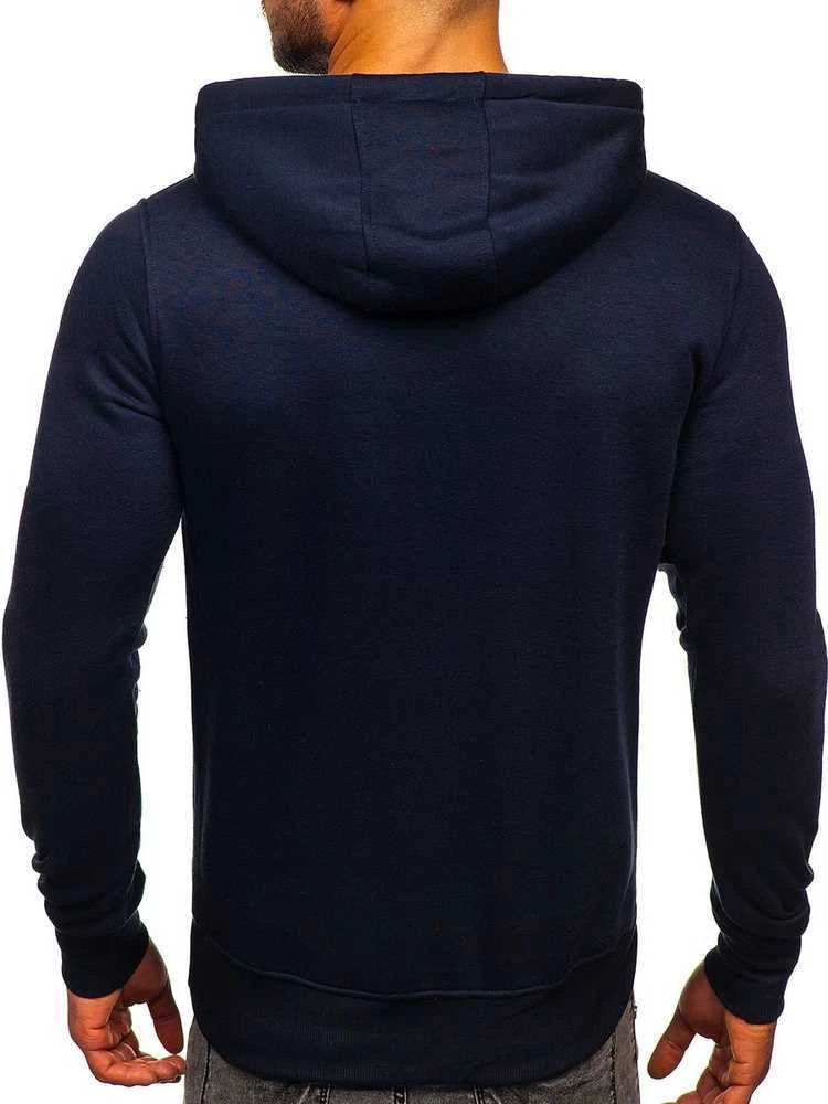J.Style Džemperis Vyrams Fleece Mėlyna 68B2009-25