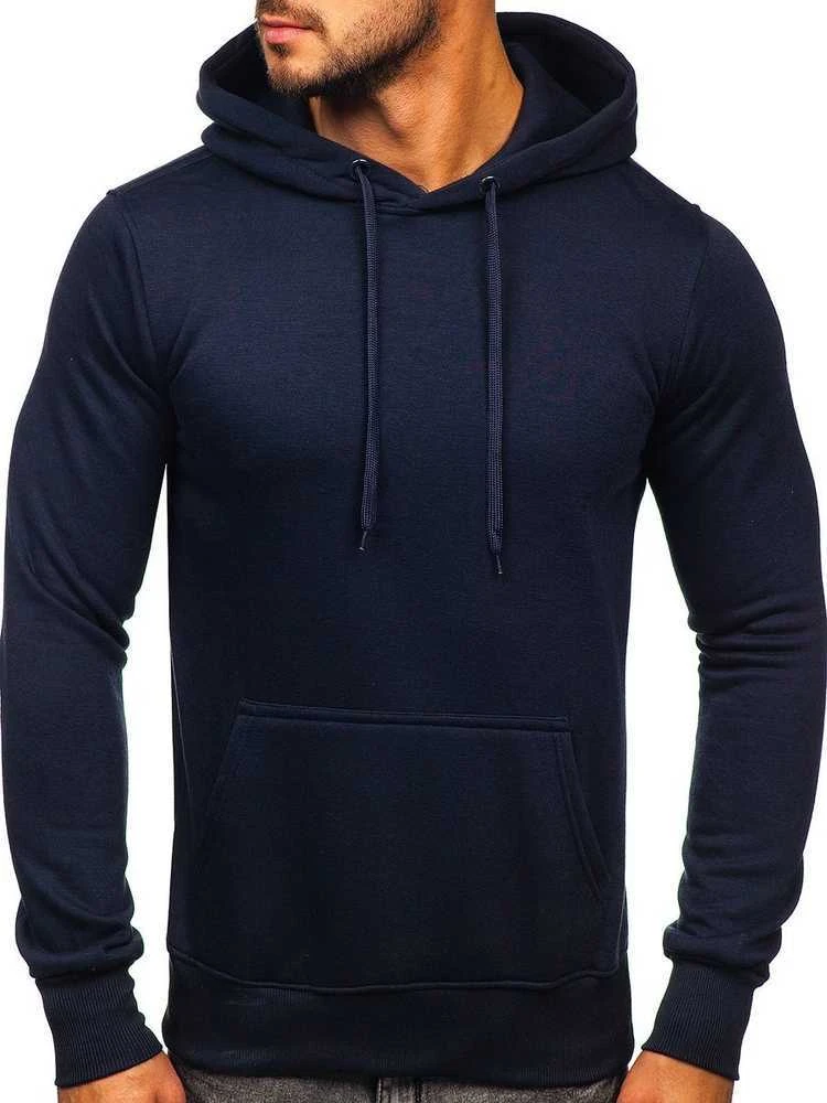J.Style Džemperis Vyrams Fleece Mėlyna 68B2009-25